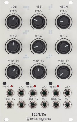 Eurorack Module Toms from Erica Synths