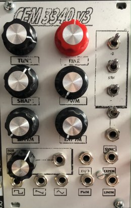 Eurorack Module CEM3340 VCO v3 from Other/unknown