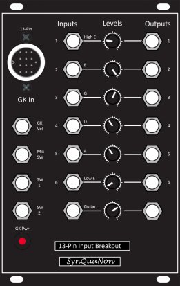 Eurorack Module 13-Pin Input Breakout from SynQuaNon