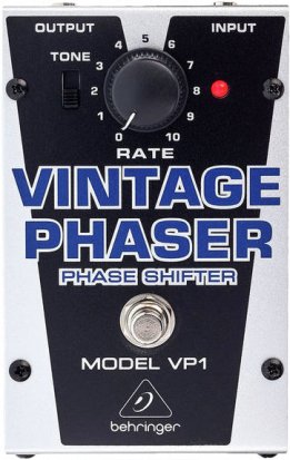 Pedals Module VP1 Vintage Phaser from Behringer