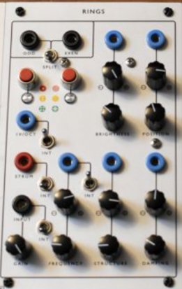Serge Module Mutable Instruments Rings from Loudest Warning