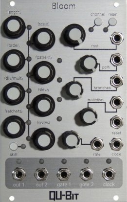 Eurorack Module Bloom (Silver Panel) from Qu-Bit Electronix