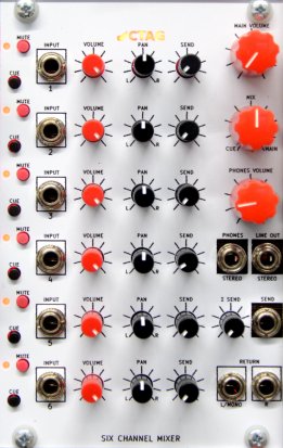 Eurorack Module CTAG - SIX CHANNEL MIXER from FPB
