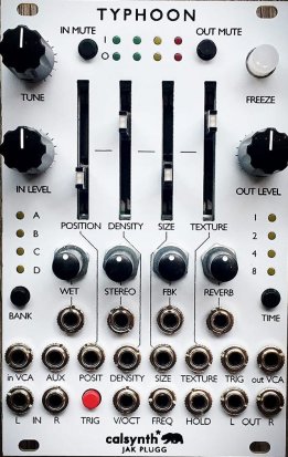 Eurorack Module Typhoon (white) from CalSynth