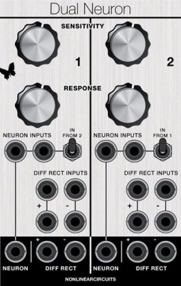 Eurorack Module Dual Neuron Difference Rectifier from Nonlinearcircuits