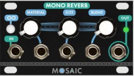 Eurorack Module mosaic-mono_reverb from Other/unknown