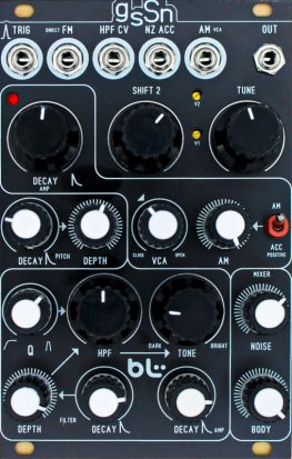 Eurorack Module Gimme Some Snare Drum from Blue Lantern Modules