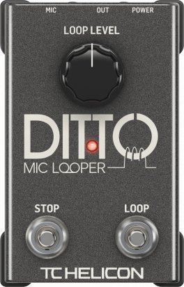 Pedals Module Ditto Mic Looper from TC Electronic