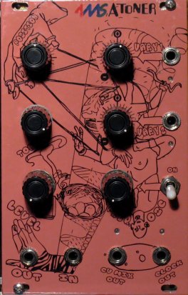 Eurorack Module Atoner (Red Panel) from 4ms Company