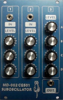Eurorack Module MD002 SubOscillator from Other/unknown