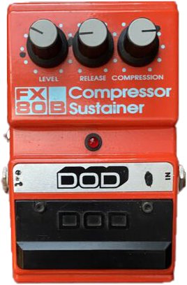 Pedals Module FX80B Compressor Sustainer from DOD
