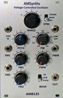 Eurorack Module AM8125 VCO from AMSynths