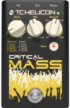 Pedals Module Critical Mass from TC Electronic
