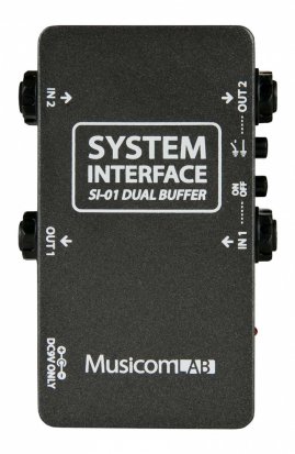 Pedals Module Musicom Lab SI-01 System Interface Dual Buffer from Other/unknown