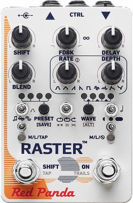 Pedals Module Raster v2 from Red Panda
