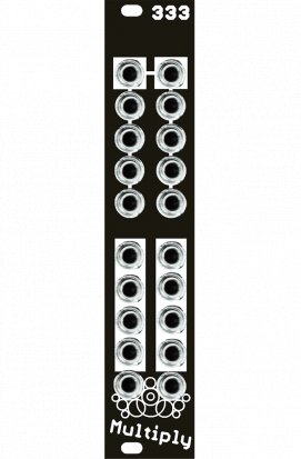 Eurorack Module 333-Multiply from 333modules