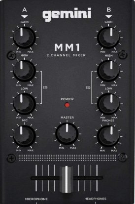 Pedals Module Gemini MM1 DJ Mixer from Other/unknown