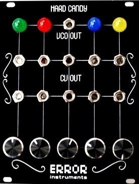 Eurorack Module HARD CANDY NOIR! only 5 made - SOLD OUT from Error Instruments