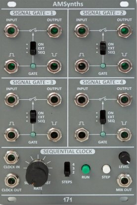 Eurorack Module AM8171 Sequential Switch from AMSynths