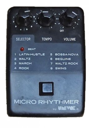 Pedals Module Univox Micro Rhythmer from Other/unknown