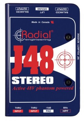 Pedals Module J48 Stereo from Radial