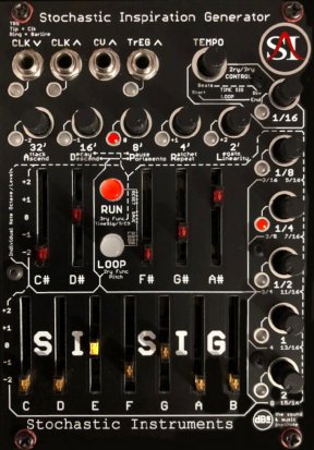Eurorack Module Stochastic Inspiration Generator from Stochastic Instruments