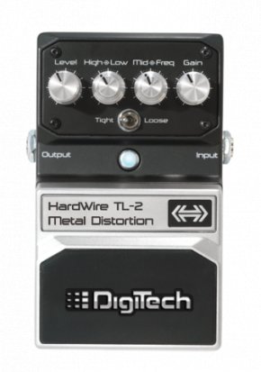 Pedals Module HardWire TL-2 Metal Distortion from Digitech