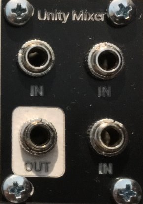 Eurorack Module Unity Mixer 1u from Other/unknown