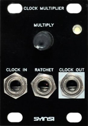 Eurorack Module Clock Multiplier from Syinsi