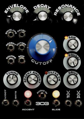 Eurorack Module Ei303 (alternative interface for x0xHeart) from Other/unknown