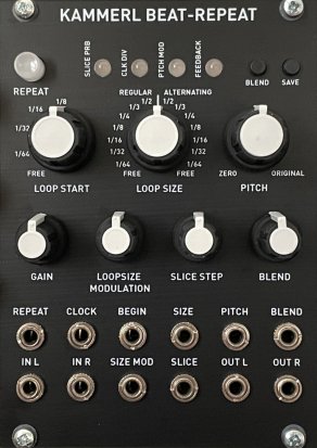 Eurorack Module KAMMERL BEAT-REPEAT from Mutable instruments