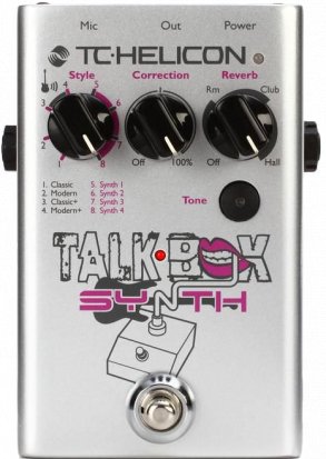 Pedals Module Helicon Talkbox Synth from TC Electronic