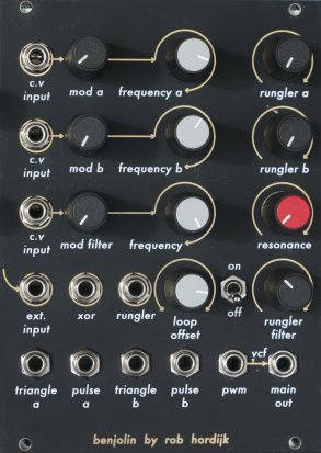 Eurorack Module Benjolin Black and Gold (incl. Epoch mod) from Other/unknown