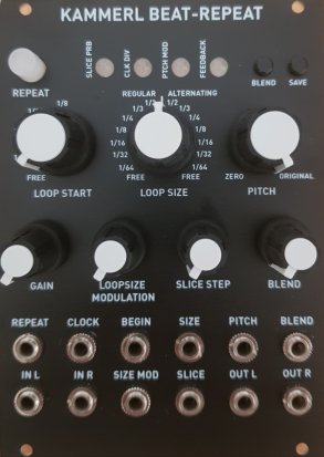Eurorack Module Clouds KAMMERL Beat Repeat from Other/unknown