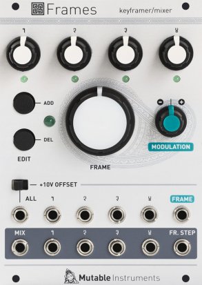 Eurorack Module Frames from Mutable instruments