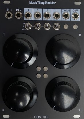 Eurorack Module Control (Black) from Music Thing Modular