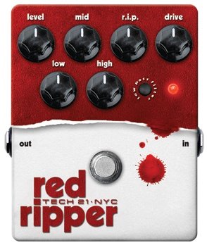 Pedals Module Red Ripper from Tech 21