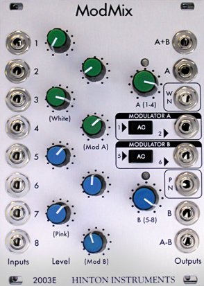 Eurorack Module ModMix from Hinton Instruments