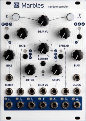 Eurorack Module Marbles (White Textured Magpie)  from Other/unknown