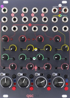 Eurorack Module QSC - Quad Stereo Channel from Frap Tools