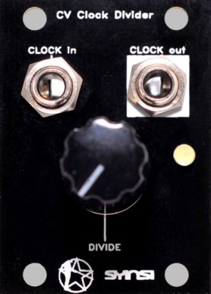 Eurorack Module Clock Divider Tile from Syinsi