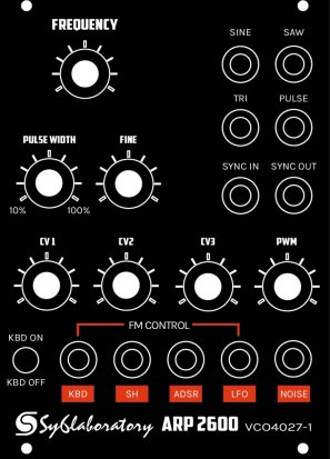 Eurorack Module VCO 4027-1 from Other/unknown