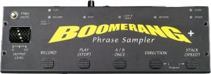 Pedals Module Boomerang Phrase Sampler V2 from Boomerang Musical Products