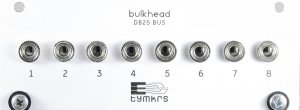 Eurorack Module Tymkrs 1U Bulkhead 1/8" to DB25 1-8 from Other/unknown