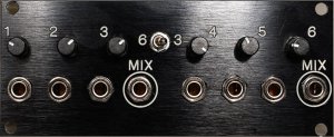 Eurorack Module Bubblesound - Mix6 (21hp) from Bubblesound Instruments