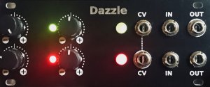 Eurorack Module Dazzle (w 1u Panel) from Plum Audio