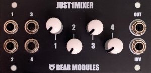 Eurorack Module JUST1MIXER from BearModules