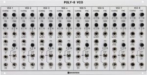 Eurorack Module Poly-8 Voltage-Controlled Oscillator (VCO) from Wavefonix