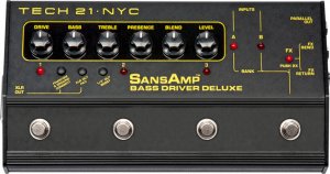 Pedals Module Sansamp Bass Driver Deluxe  from Tech 21