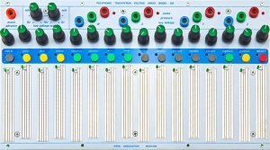 Buchla Module Polyphonic Touch'n'Run Voltage Array Model 220/e from Keen Association